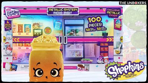 shopkins metallic micro mart